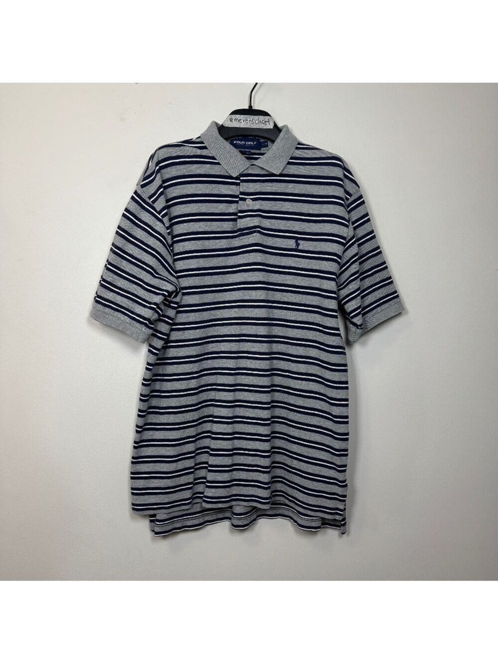 Polo Golf Ralph Lauren Men’s Striped Polo Shirt Large